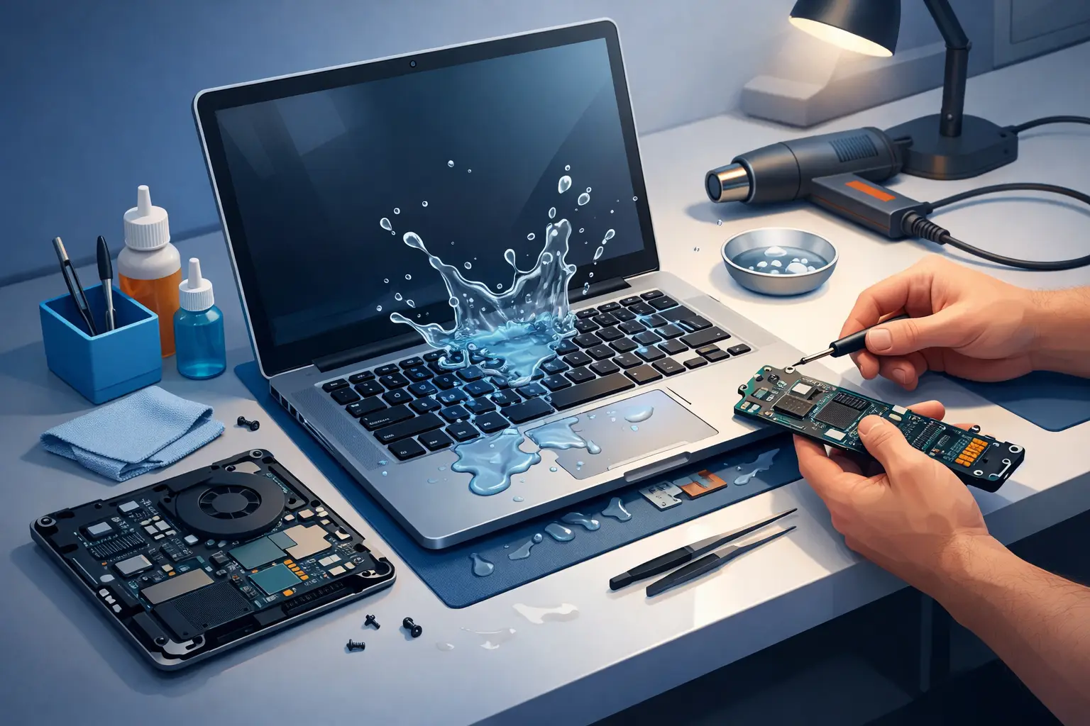 Liquid Damage Laptop Repair That Works