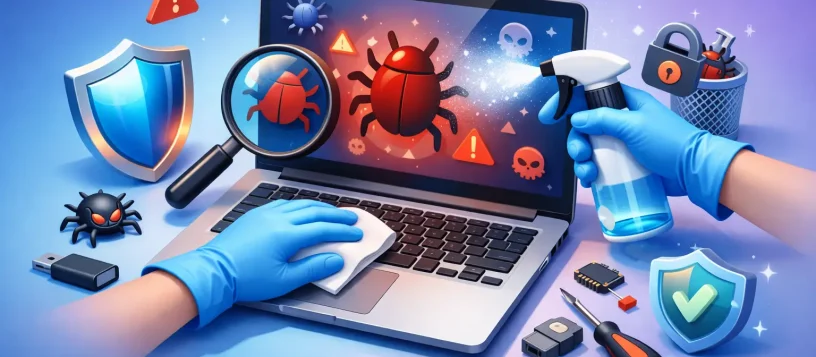 How to Clean Malware From a Laptop Safely